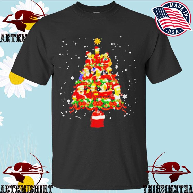 Official christmas Tree Xmas The Simpsons T-shirts