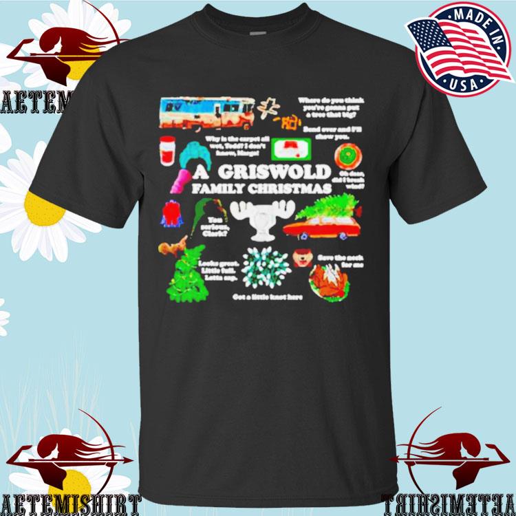 Official christmas Vacation Collage National Lampoon T-shirts