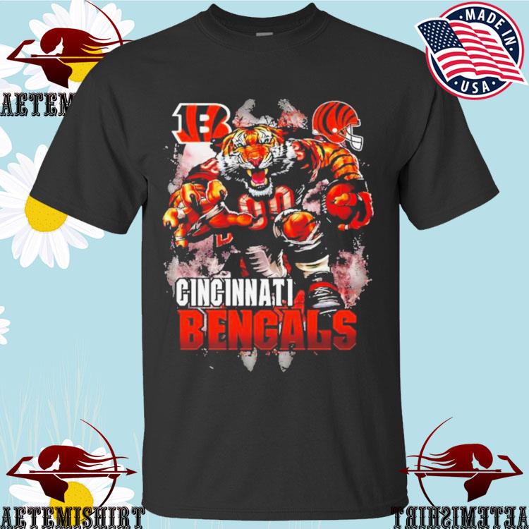 Official cincinnati Bengals Football Mascot T-shirts