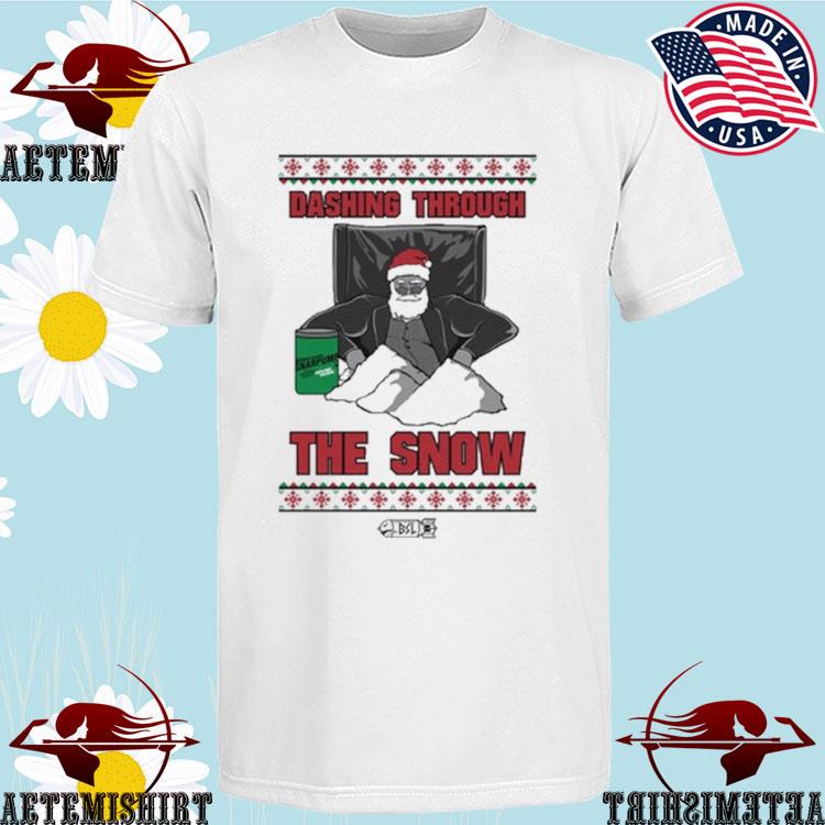 Official dashing Through The Snow Ugly Christmas Sweater T-shirts
