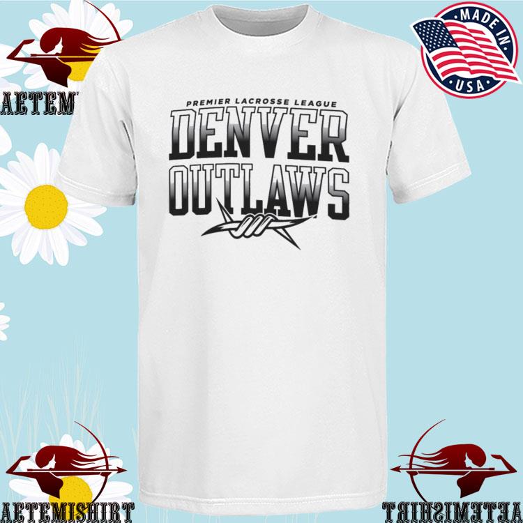 Official denver Outlaws Premier Lacrosse League Agility T-shirts