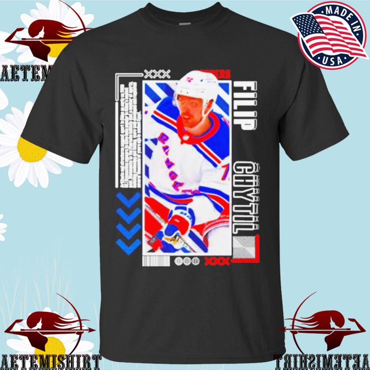 Official filip Chytil Hockey Paper Rangers T-shirts