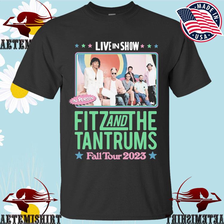 Official fitz And The Tantrums Fall Tour 2023 T-shirts