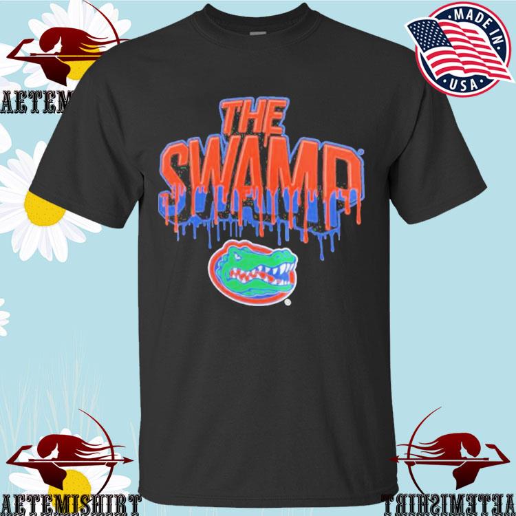 Official florida Gators Blackout Swamp Drip T-shirts