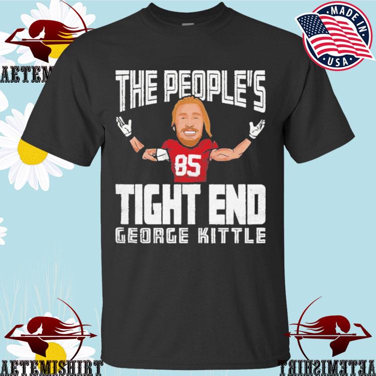 Official george Kittle Carton For San Francisco 49ers Fans T-shirts