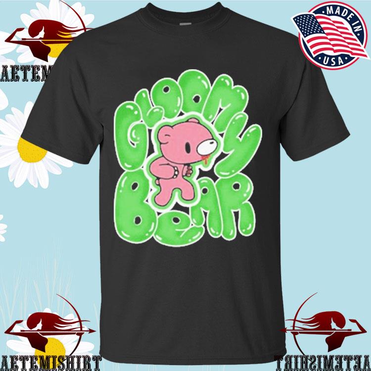 Official gloomy Bear Green Bubble T-shirts
