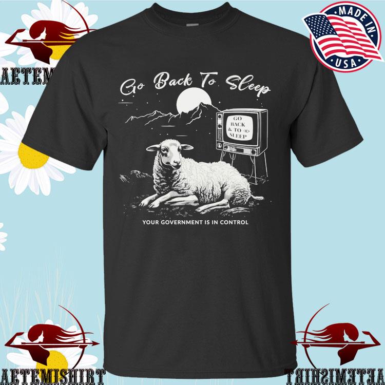 Official go Back To Sleep Your Government is In Control T-shirts