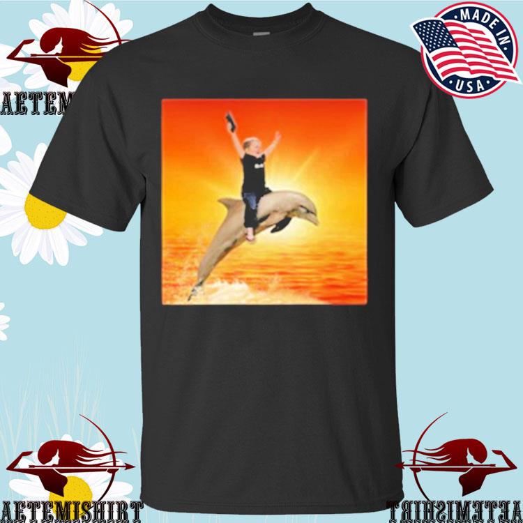 Official hasbulla Dolphin Sunrise T-shirts