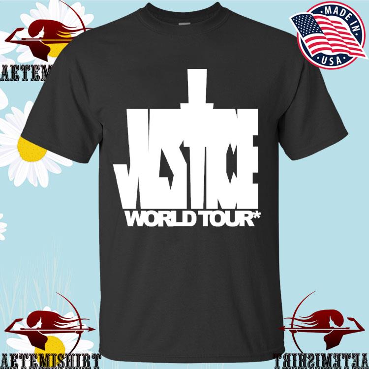 Official justin Bieber Justice World Tour T-shirts