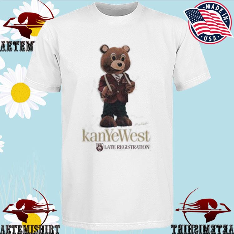 Official kanye West Polo Bear Late Registration T-shirts
