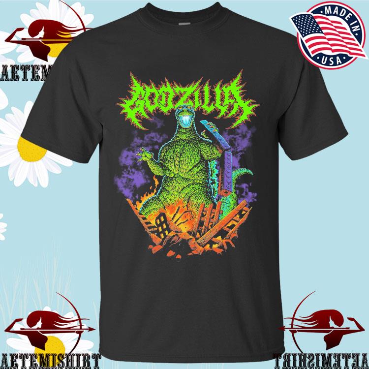 Official metalcropolis Godzilla T-shirts