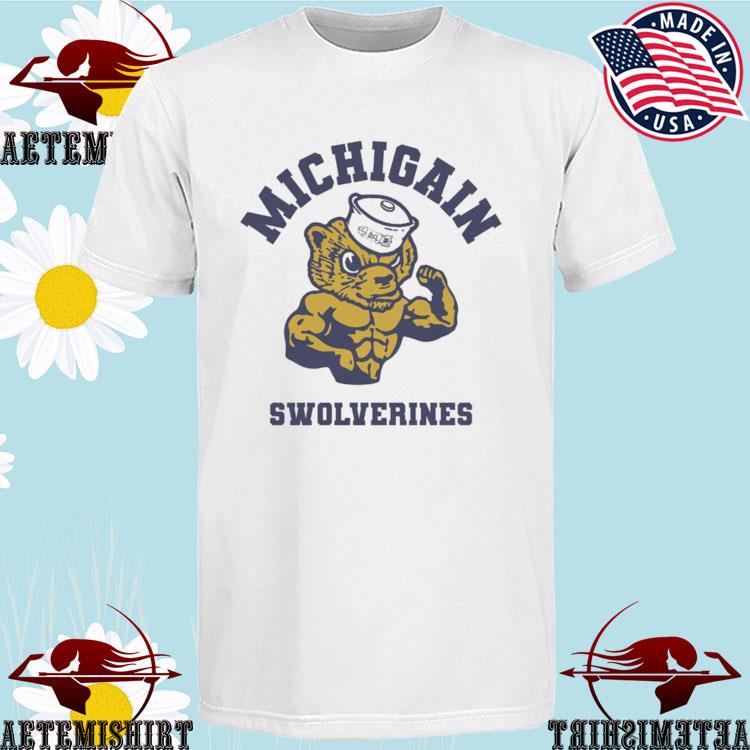 Official michigain Swolverines Muscle T-shirts
