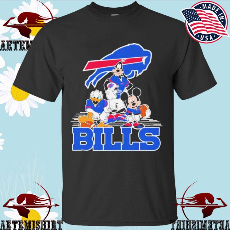 Official mickey Donald Goofy The Three Buffalo Bills Football T-shirts