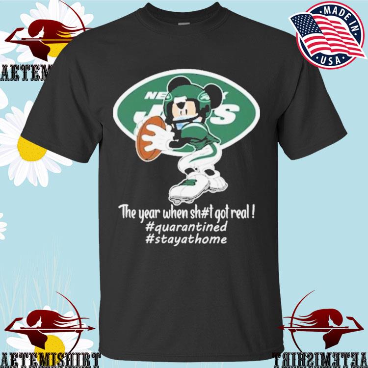 Official mickey Mouse New York Jets The Year When Shit Got Real T-shirts