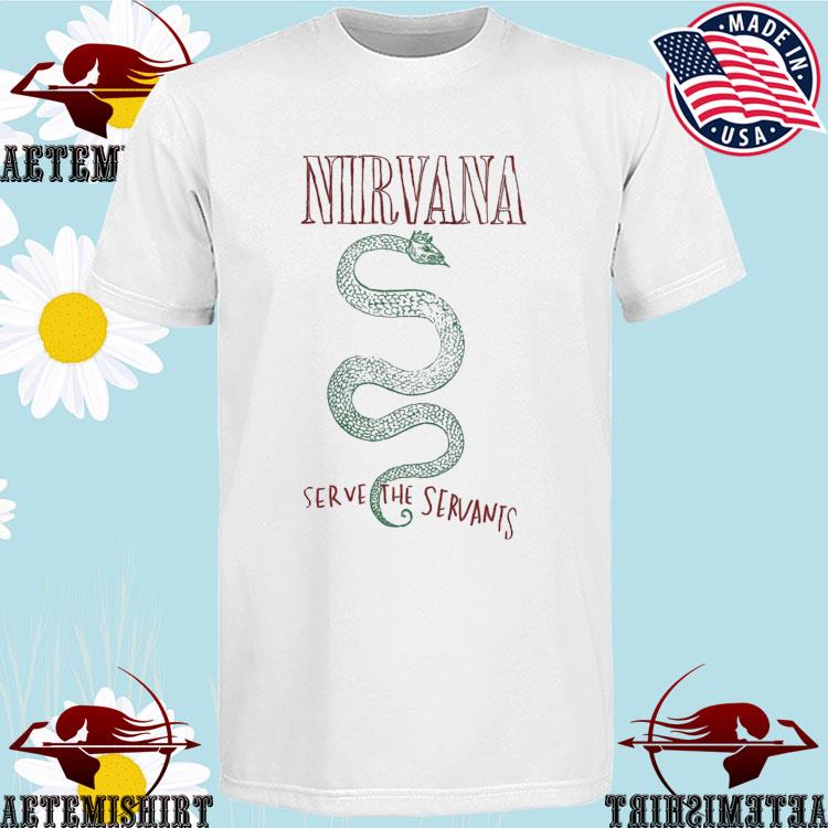 Official nirvana Serve The Servants T-Shirts