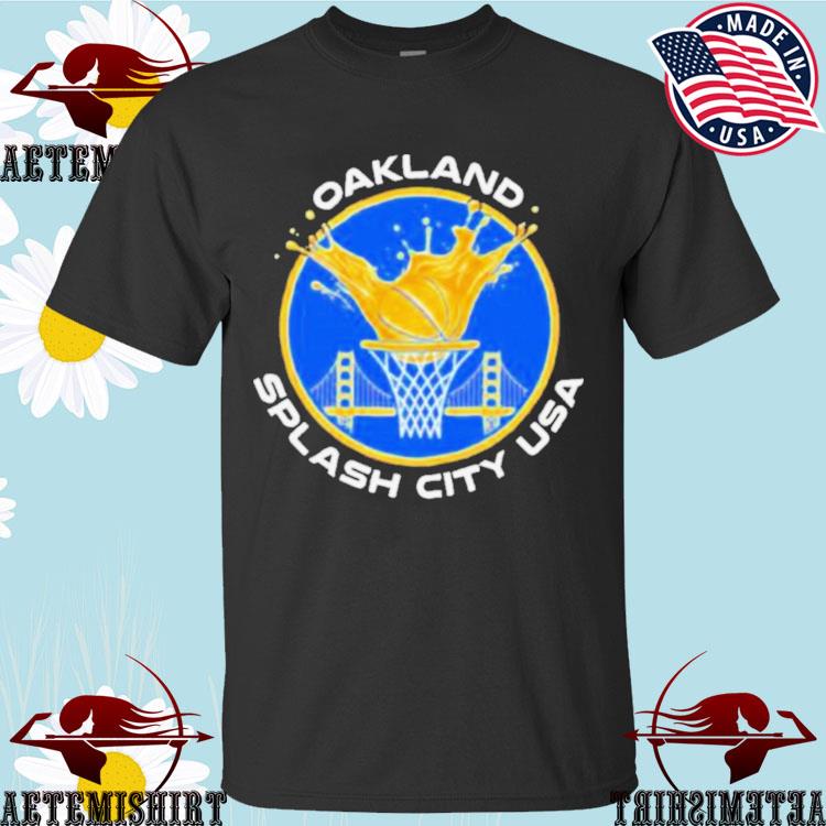 Official oakland Splash City Usa Golden State Warriors T-shirts
