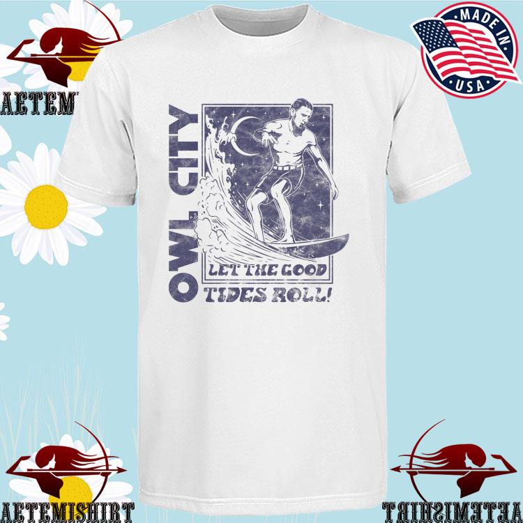 Official owl City Let the Good Tides Roll T-Shirts