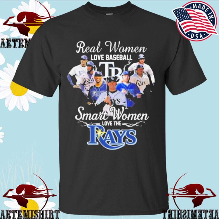 Official real Women Love Baseball Smart Women Love The Tampa Bay Rays Players 2023 T-shirts