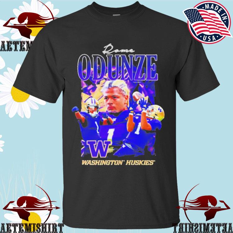 Official rome Odunze Montlake Washington Huskies Football T-shirts