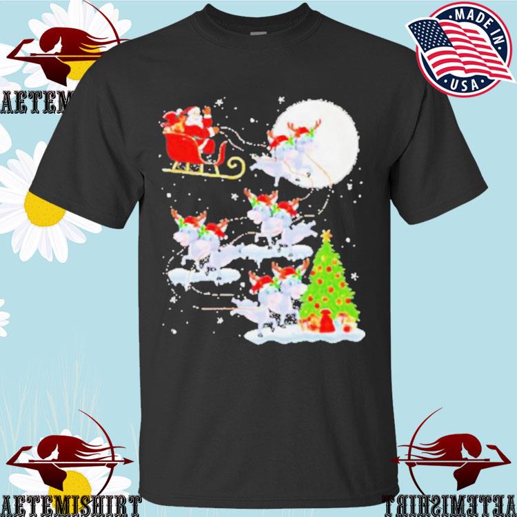 Official santa Claus Reindeer Donkey Christmas T-shirts