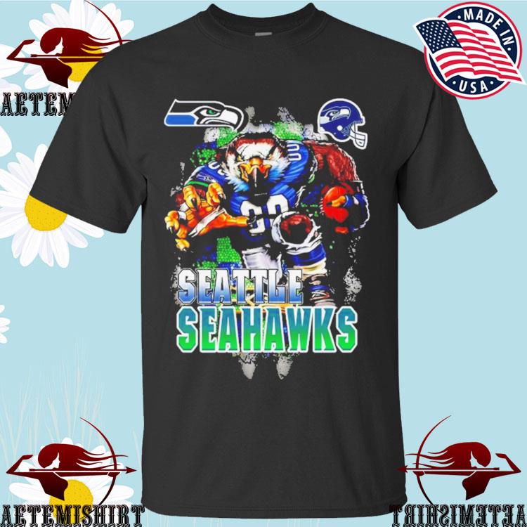 Official seattle Seahawks Football Mascot T-shirts