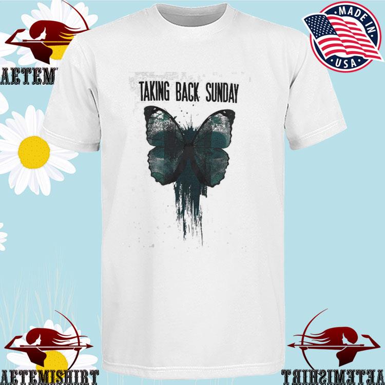 Official taking Back Sunday Butterfly T-shirts