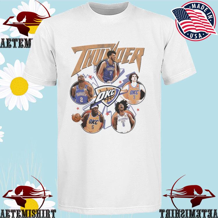 Official team Oklahoma City Thunder Signature 2023 T-Shirts