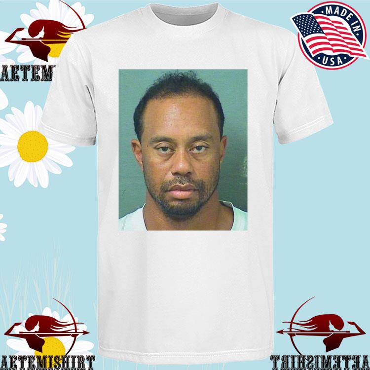 Official tiger Woods Mugshot T-Shirts